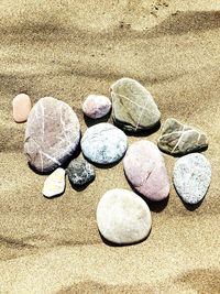 Close-up of pebbles