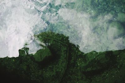 Rocks in water