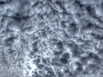 Low angle view of storm clouds in sky