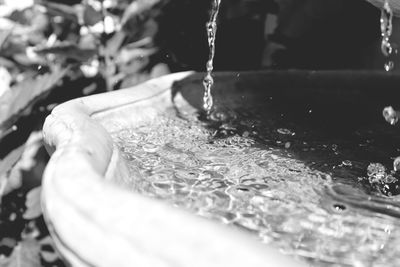 Close-up of water