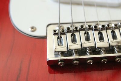 Close-up of guitar