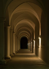 Corridor of building