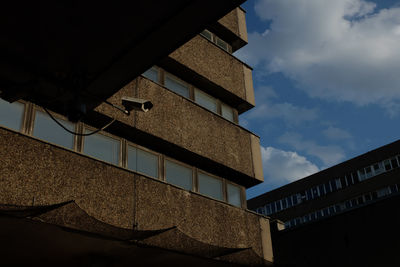 Low angle view of building against sky