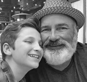 Portrait of smiling man with hat