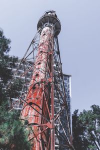 Low angle view of ferris wheel against sky