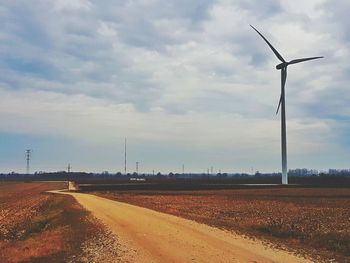 Low angle view of street against sky