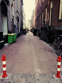 Street amidst buildings in city