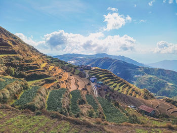 The stunning view of mount timbak, in benguet 