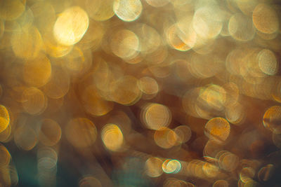 Full frame shot of defocused lights