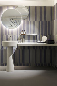 Interior of bathroom