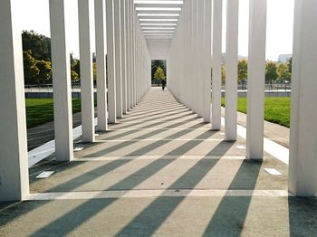 View of colonnade