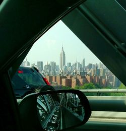 View of cityscape against sky