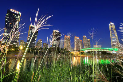 Songdo central park at songdo international business district, incheon,south korea.