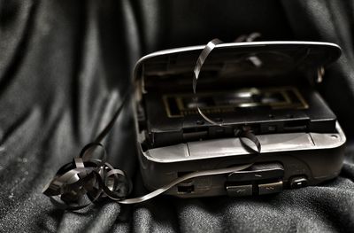 Close-up of eyeglasses