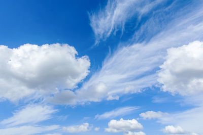Low angle view of sky