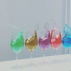 Close-up of multi colored decorations