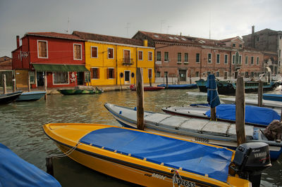 Boats in calm sea