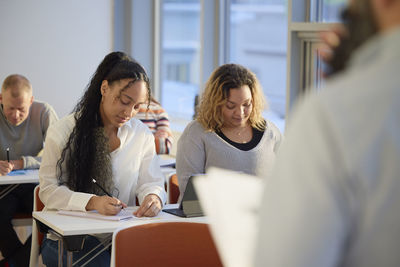 Business people at workshop