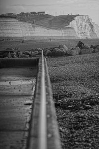 Undercliff path at saltdean beach