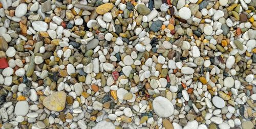 Full frame shot of stones