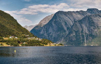 Sæbø, Ørsta, møre og romsdal, norway.