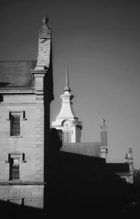 Low angle view of building against sky