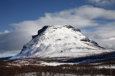 Mountain at winter