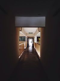 Empty corridor