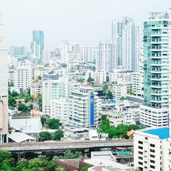 Modern buildings in city