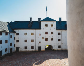 View of historic building against sky