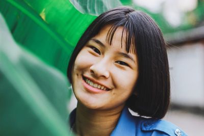 Portrait of smiling boy