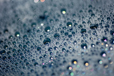 Colorful water bubbles close up modern background high quality big size prints