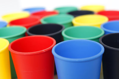 Bucket colorful different plastic game