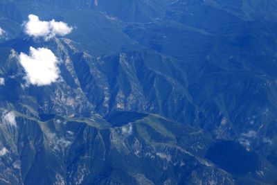 Scenic view of mountains