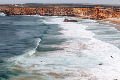 Scenic view of sea