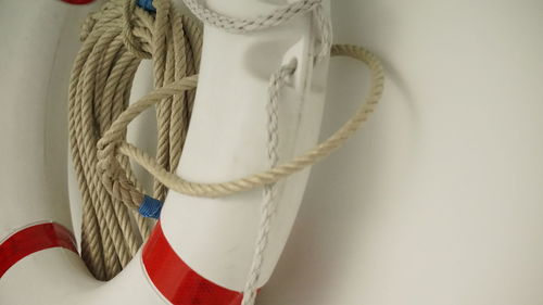 Close-up of clothes hanging