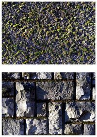 Full frame shot of stone wall
