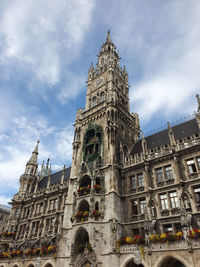 Low angle view of cathedral against sky