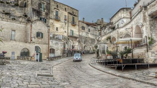 Cars on street