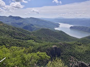 Danube from trescovat peak, romania