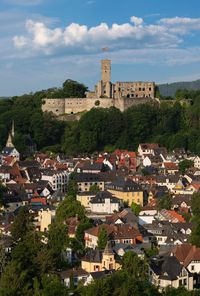 Buildings in a city