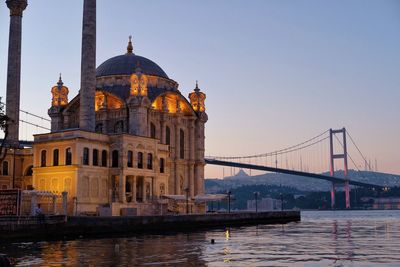 View of buildings at waterfront