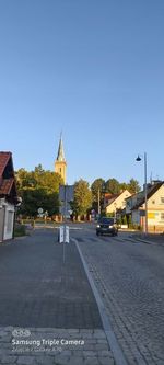 View of city buildings against sky