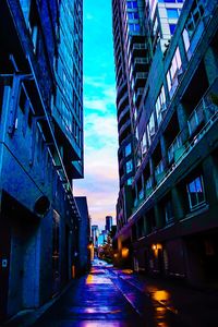 Buildings in city