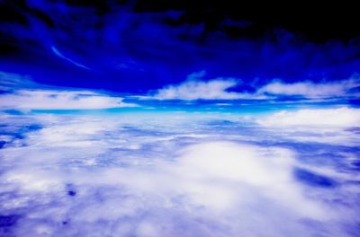 Low angle view of clouds in sky