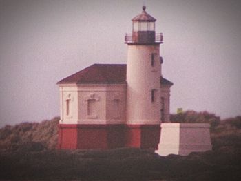 Lighthouse against the sky