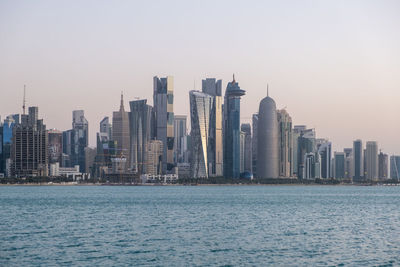 Doha skyline, qatar
