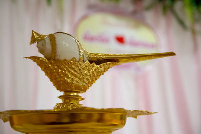 Close-up of drink on table