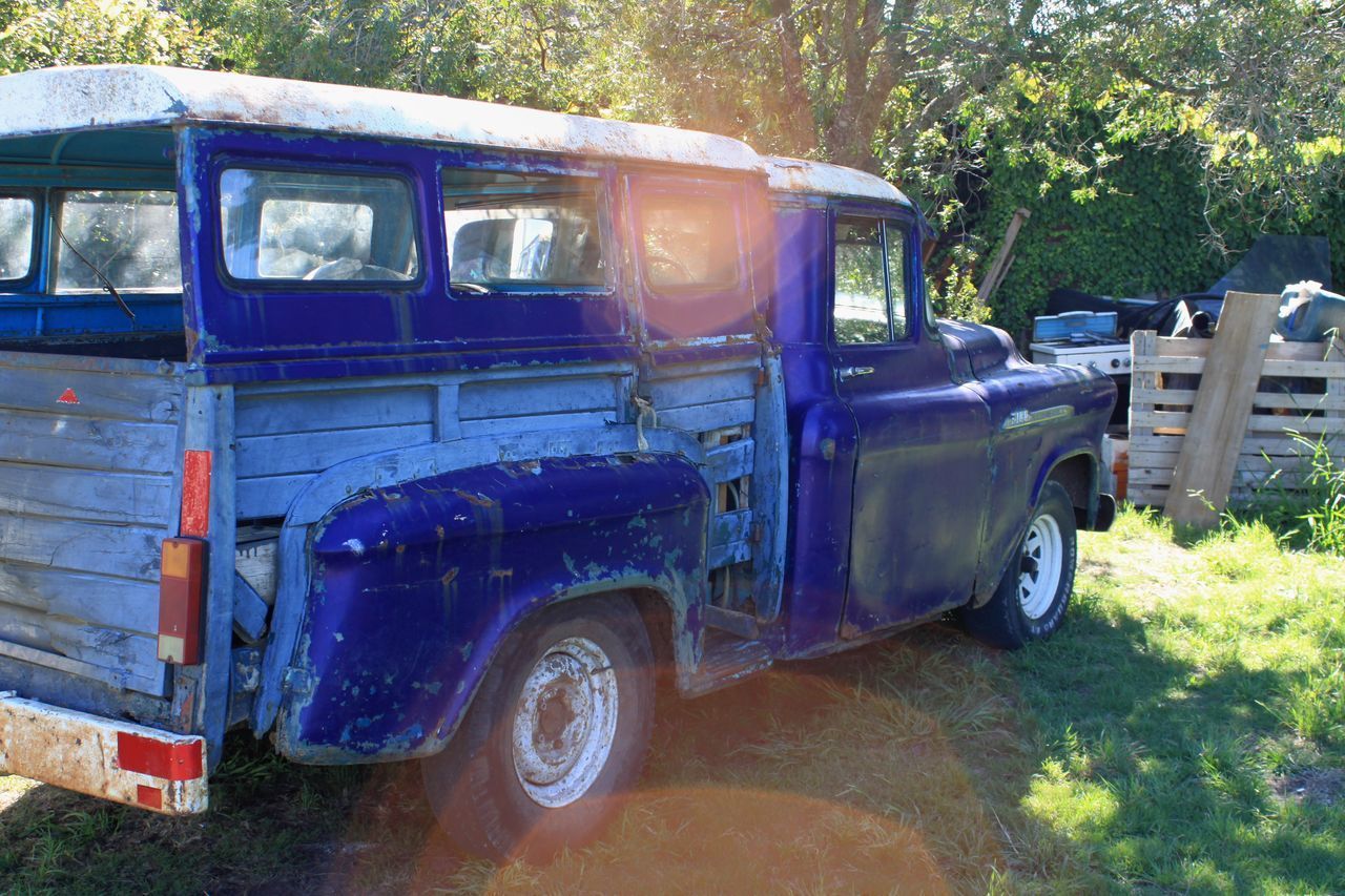 VIEW OF CAR ON STREET