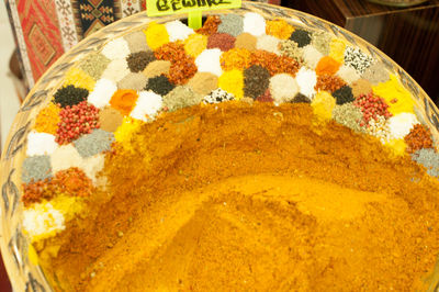 Close-up of multi colored candies